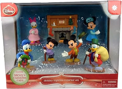 mickey's christmas carol figure play set