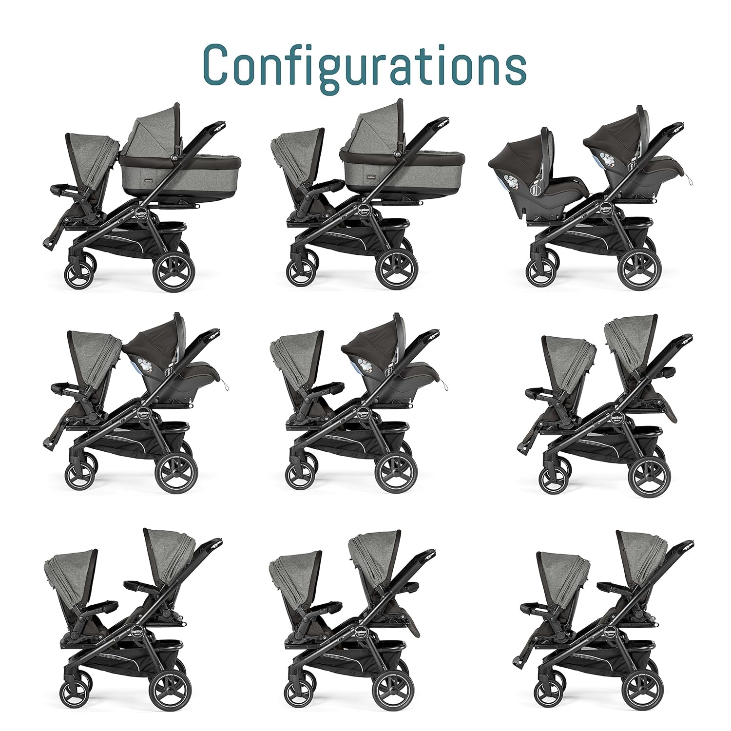 peg perego team stroller adapter