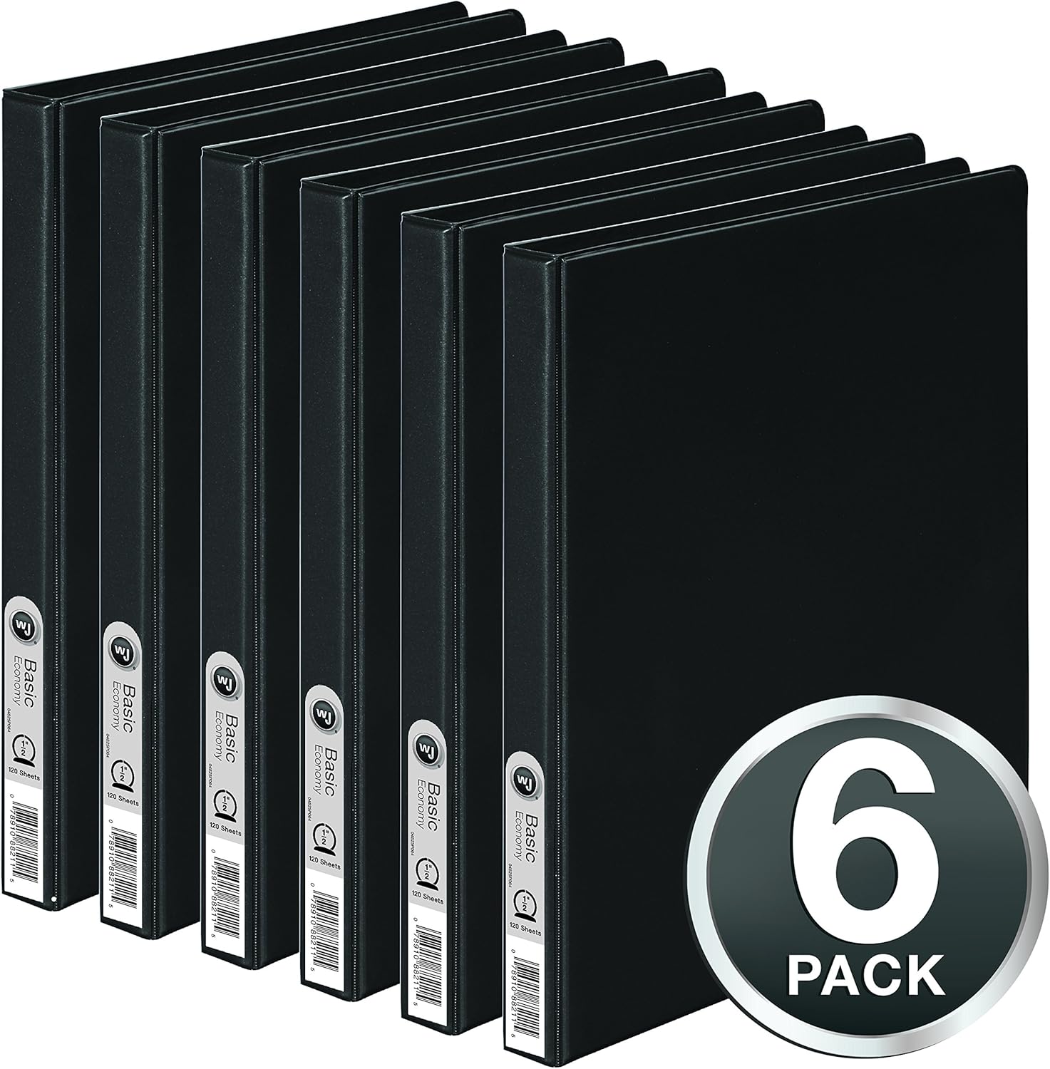 Wilson Jones Round Ring Binder, 368, Basic, 1/2 Inch, Red (W368-13NR) : Office Products