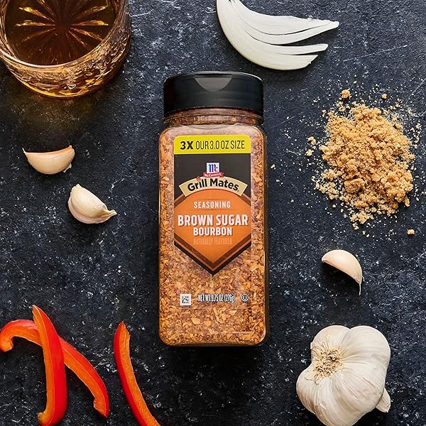 MCCORMICK GRILL MATES BROWN SUGAR BOURBON SEASONING, 9.75 OZ