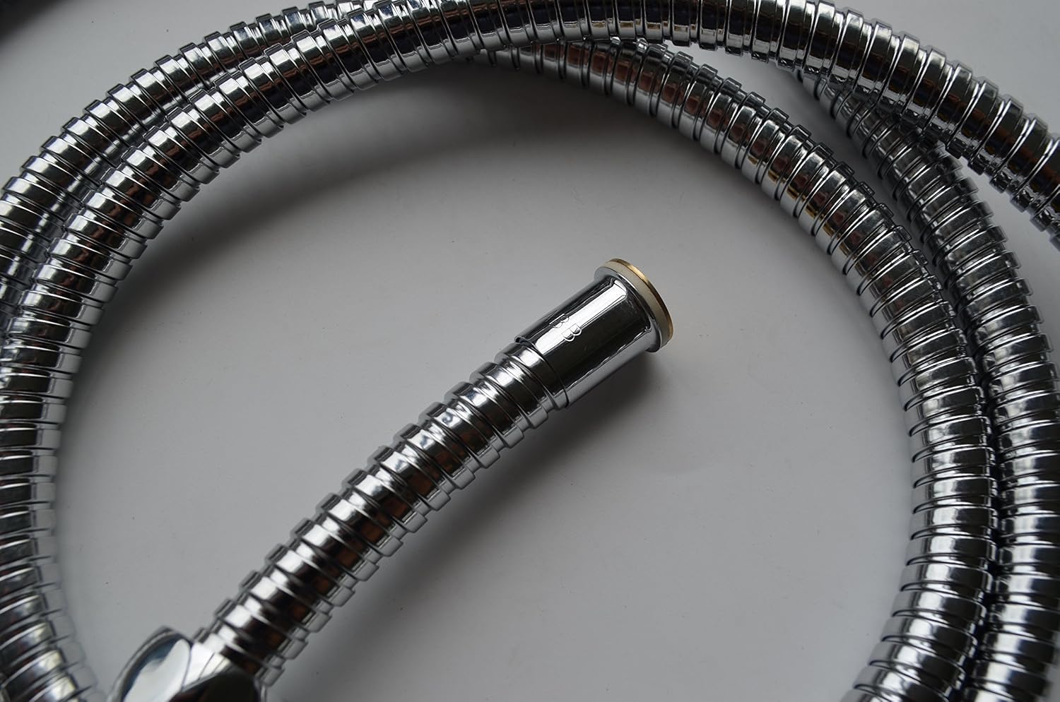 Klabb Shower Hose, 59 Inches extend to 70 inches Extra Long Chrome Handheld Shower Head Hose With Brass insert and nut - - 