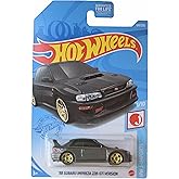 Hot Wheels '98 Subaru Impreza 22B-STi Version, 1:10 Scale Die-cast Car, 124/250 J-Imports, Adult Collectors, Male, Car Enthusiasts