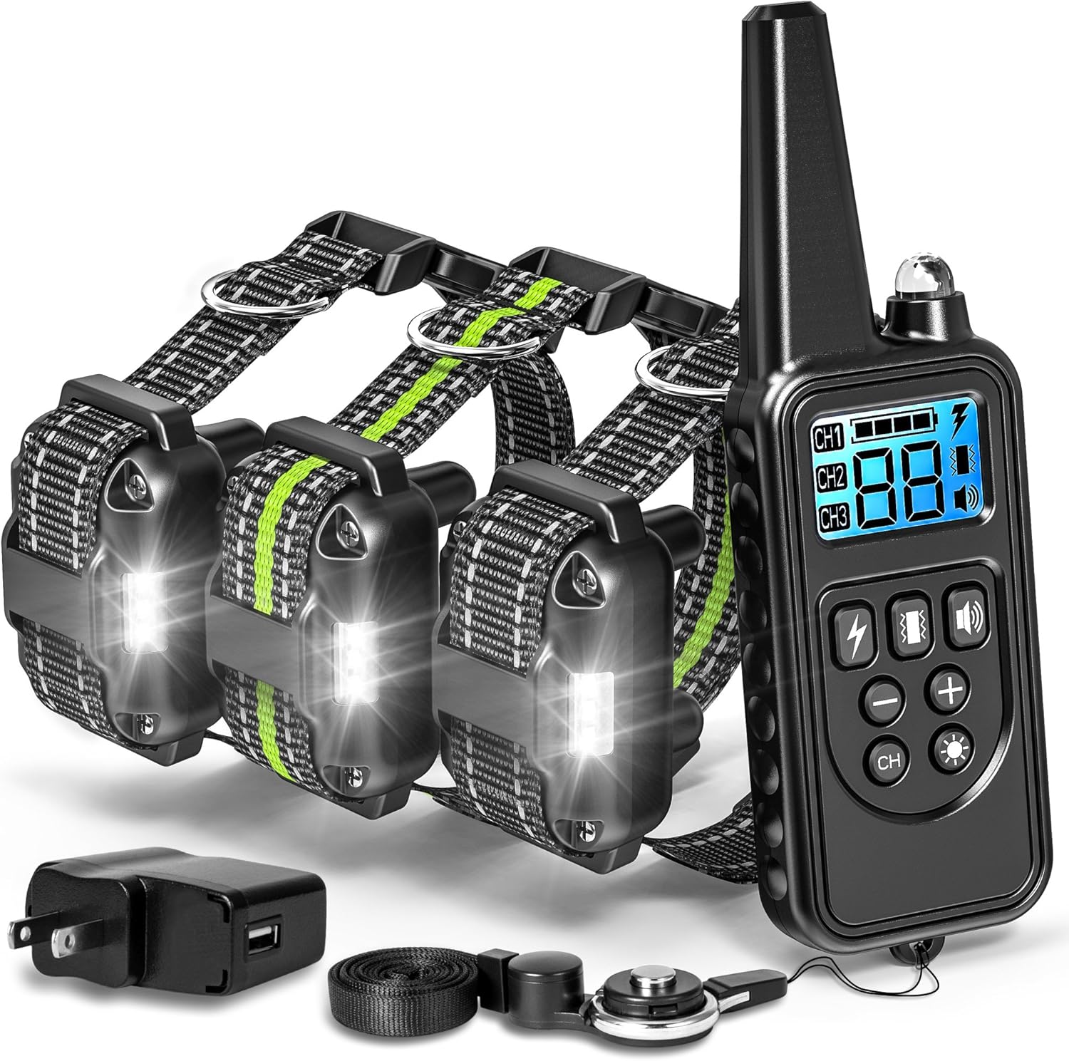 Reviews Pawious Dog Training Collar with Remote [Newest] Rechargeable