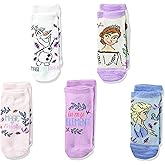 Disney girls Frozen 5 Pack Shorty Socks