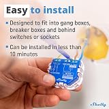 Shelly Plus 1 WiFi Bluetooth Smart Relay Switch No Hub Alexa Google Home view 3