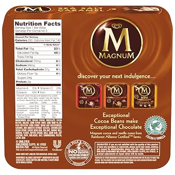 Magnum Gold Ice Cream bars - 3 ct (077567271044)