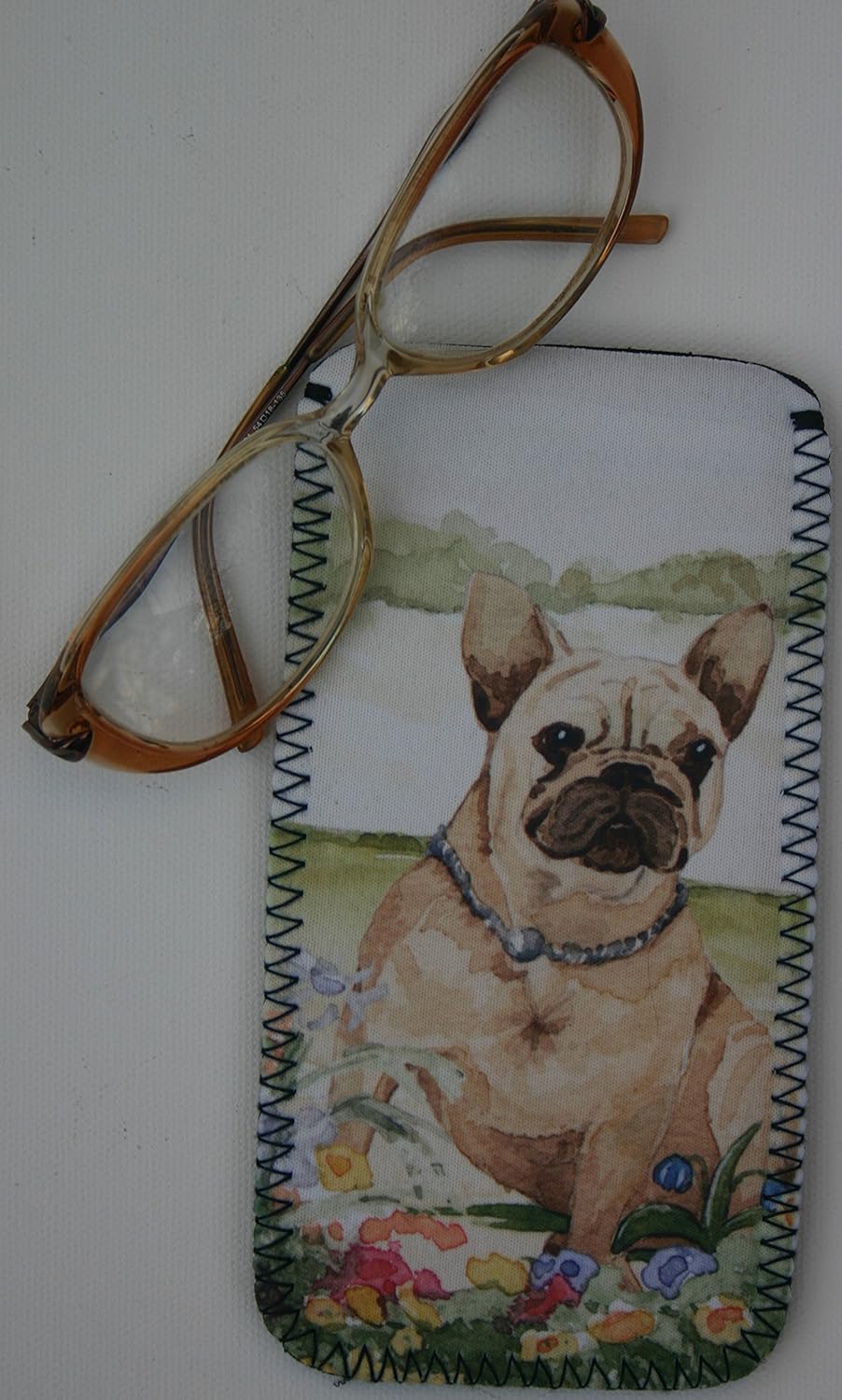 french bulldog glasses case