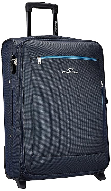 PRONTO Linz Polyester 55 cms Navy Blue Softsided Cabin Luggage (8839 -BL)