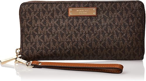 michael kors women's jet set travel continental wristlet