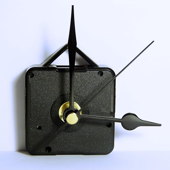 New Replacement Quartz Ticking Clock Movement Mechanism With Black