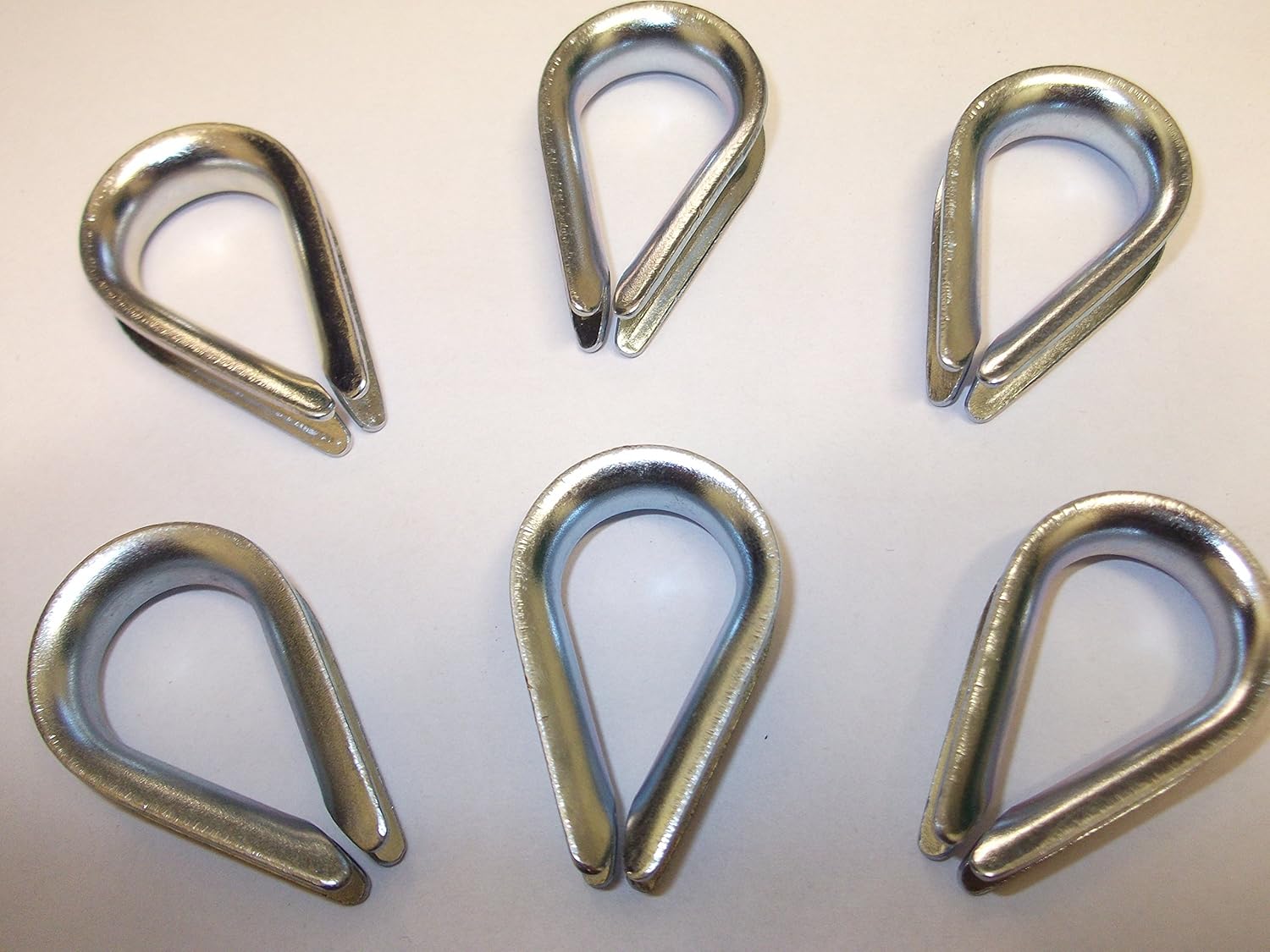 berjayatvet.edu.my 6 x 16mm 5/8 inch Wire Rope Thimbles Strong Steel