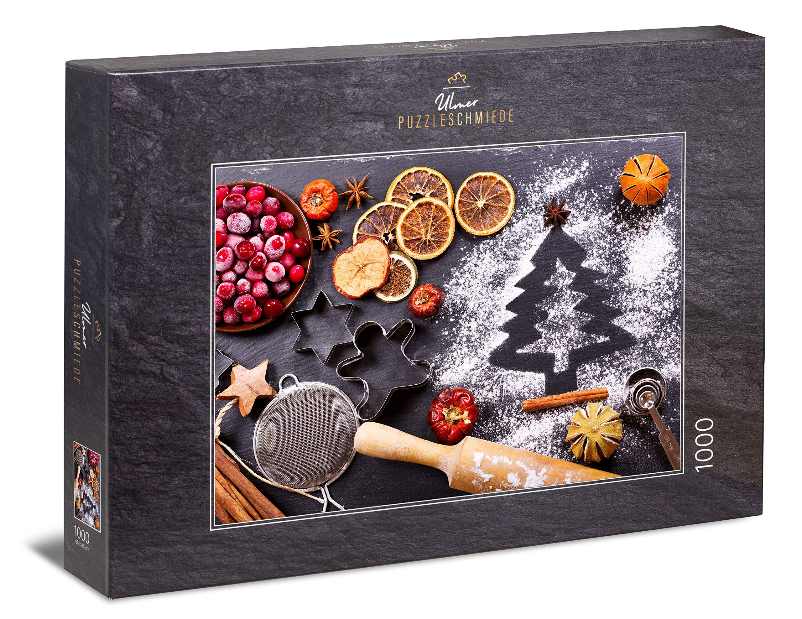 Ulmer Puzzleschmiede - Puzzle "Christmas": 1000 pieces jigsaw puzzle - Fine Christmas baking