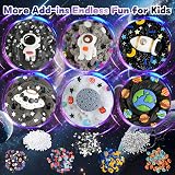 LAWOHO Galaxy Slime Kit 6 Pack Cloud Clear Butter Slime Kids Space Add-ins 360ml view 3