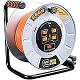Masterplug Metal Steel Drum with Four Powered