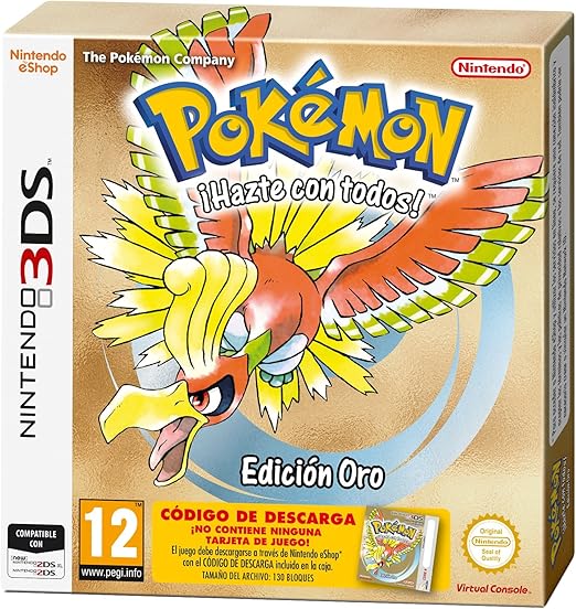 Pokémon: Gold Edition: Amazon.es: Videojuegos