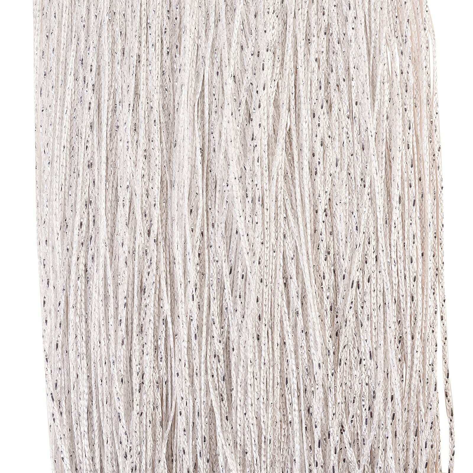 Airssory Polyester Silk Door String Curtain Ribbon Spaghetti Thread Fringe Strip Tassels for Room Divider Wedding Christmas Party Coffee House Restaurant