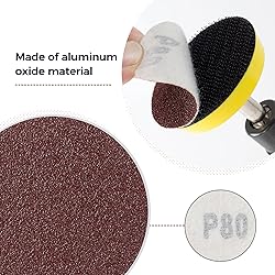 S SATC 2 Inch Hook and Loop Sanding Discs No-Hole
