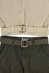 Raw X Boys Cargo Shorts 8-18 | 100% Cotton Belted