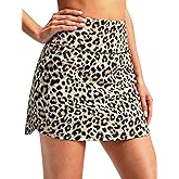 G Gradual Skorts for Woman 16"/18" Golf Skirt Stretchy High Waisted Built-in Shorts Inner Pockets for Tennis Summer Casual