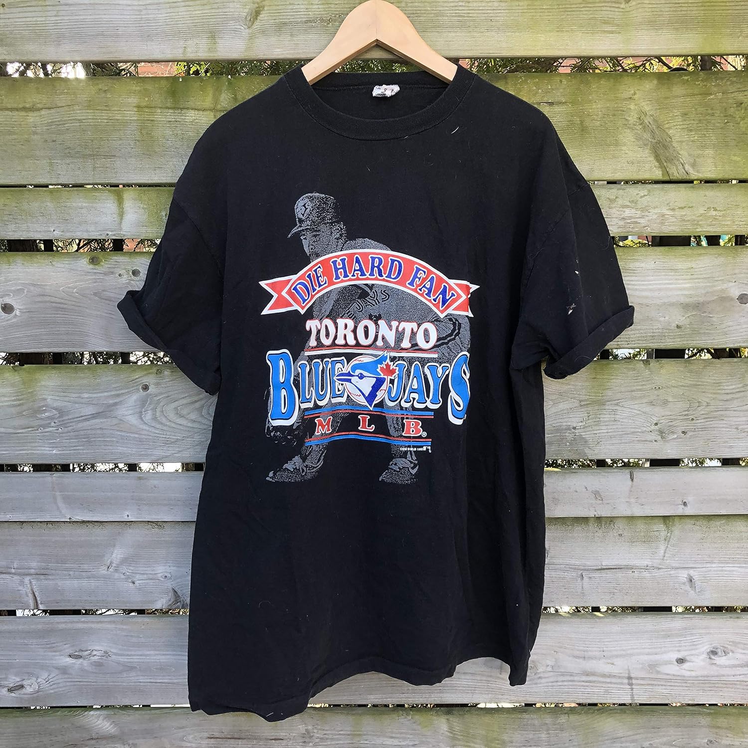 Vintage 1992 Toronto Blue Jays T Shirt Teevimy