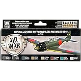Vallejo Model Air IJN Set 71169 Imperial Japanese Navy (IJN) Colors (8)