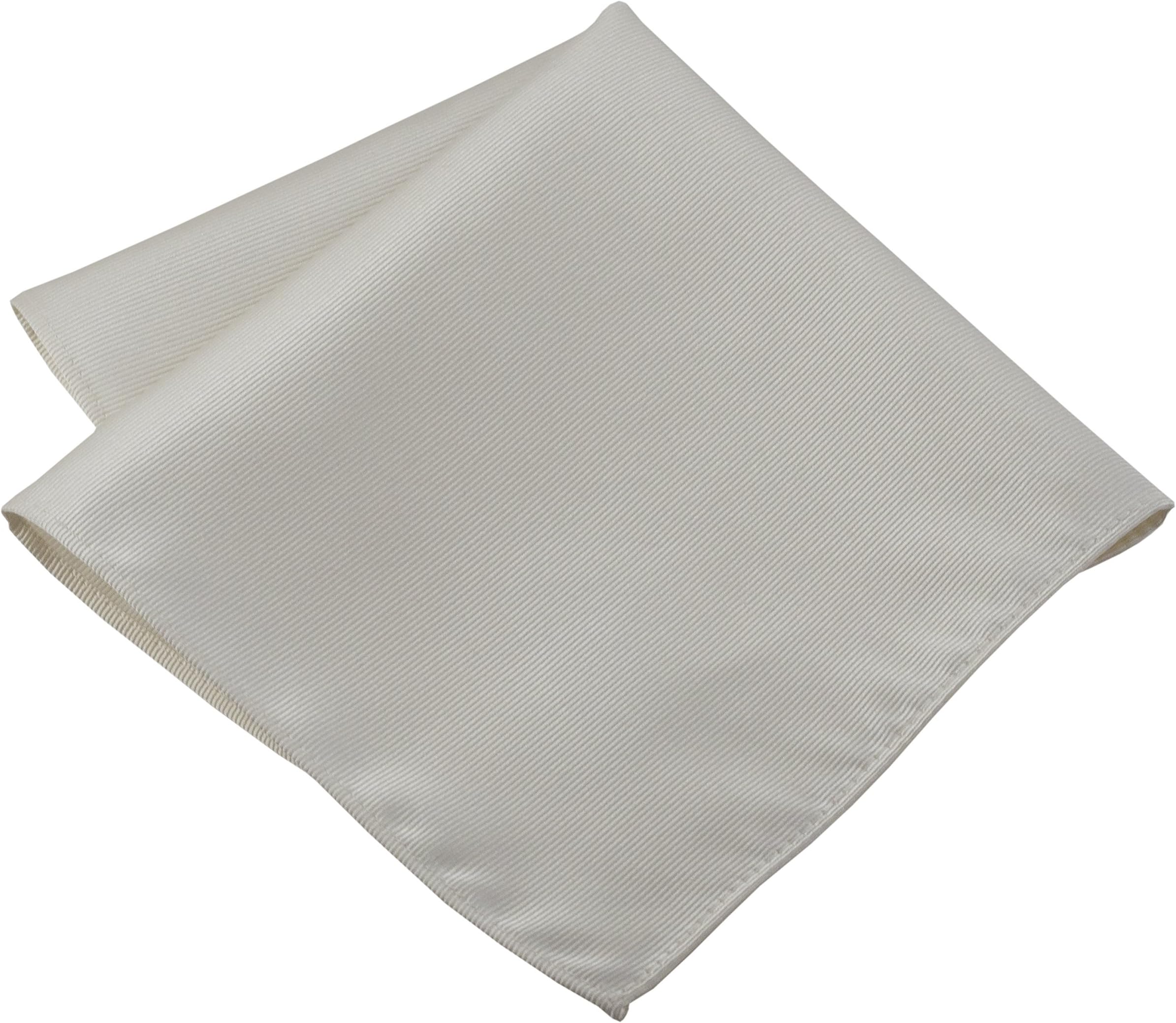 John William Clothing100% Silk Woven Mens Pocket Squares For Men Wedding & Tuxedo Pocket Square by John William (10 Colors)