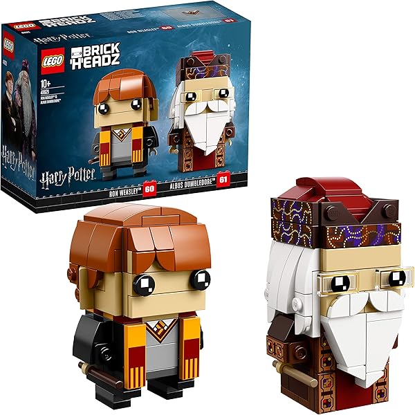 LEGO Brickheadz - Harry Potter™ y Hedwig™ (41615): Amazon.es: Juguetes y juegos
