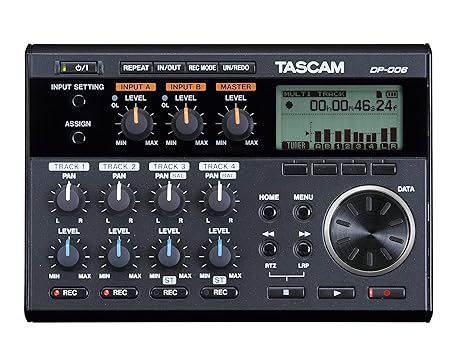 Amazon.com: Tascam DP-006 6-Track Digital Pocketstudio Multi-Track