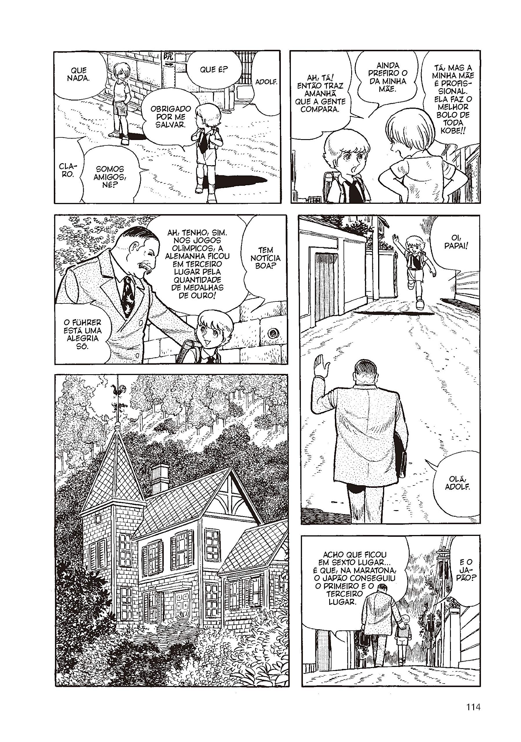 Livro 'Recado a Adolf' por Osamu Tezuka