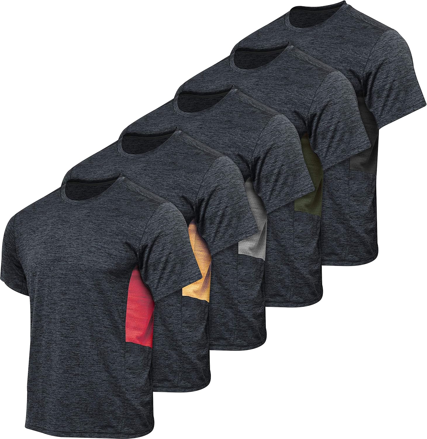 Buy Men's Quick Dry Fit DriFit Short Sleeve Active Wear Training