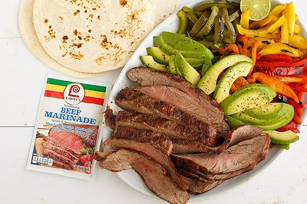 LAWRY’S TENDERIZING BEEF MARINADE SPICES & SEASONINGS MIX, 1.06 OZ