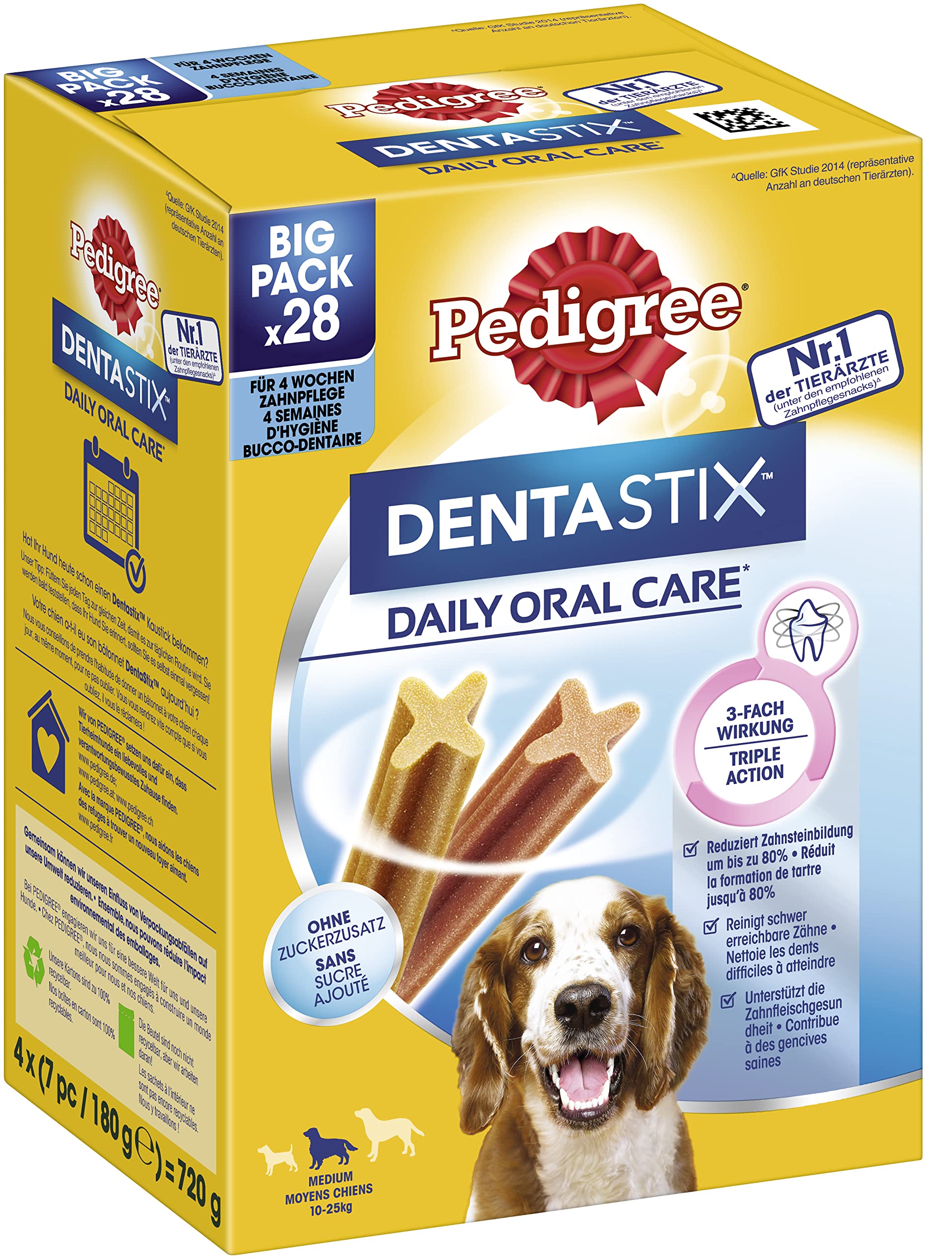 Pedigree DentaStix Daily Dental Chews Medium Dog