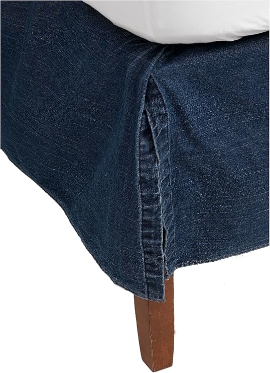 Tommy Hilfiger Bed Skirt, All American Denim Collection, Queen Amazon