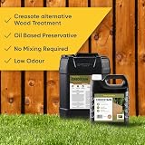 Postsaver Creostain Creocote Oil Based Wood Treatment 20L Light Brown view 7