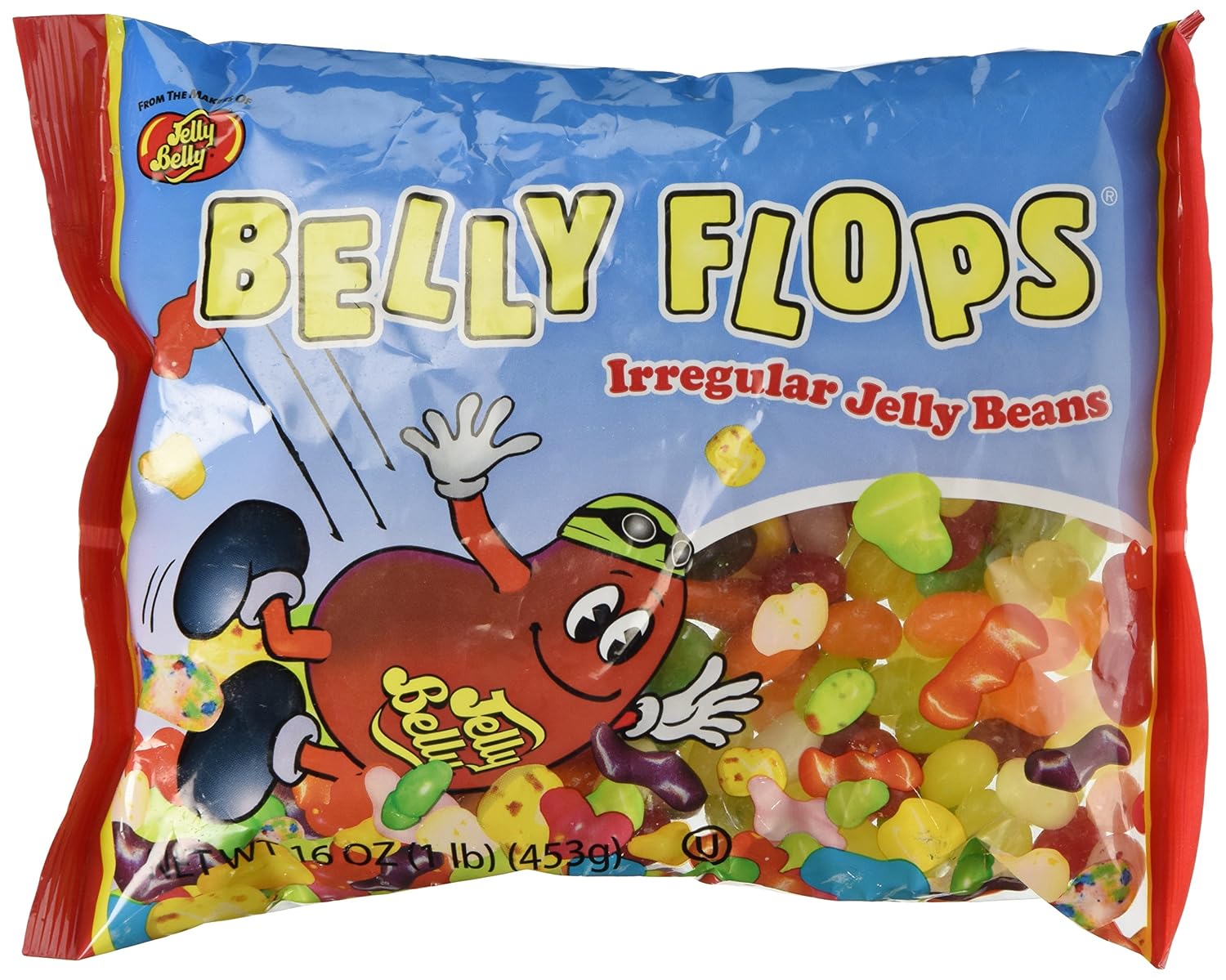 Belly Flops® 1 Lb. Bag Jelly Beans Grocery & Gourmet Food