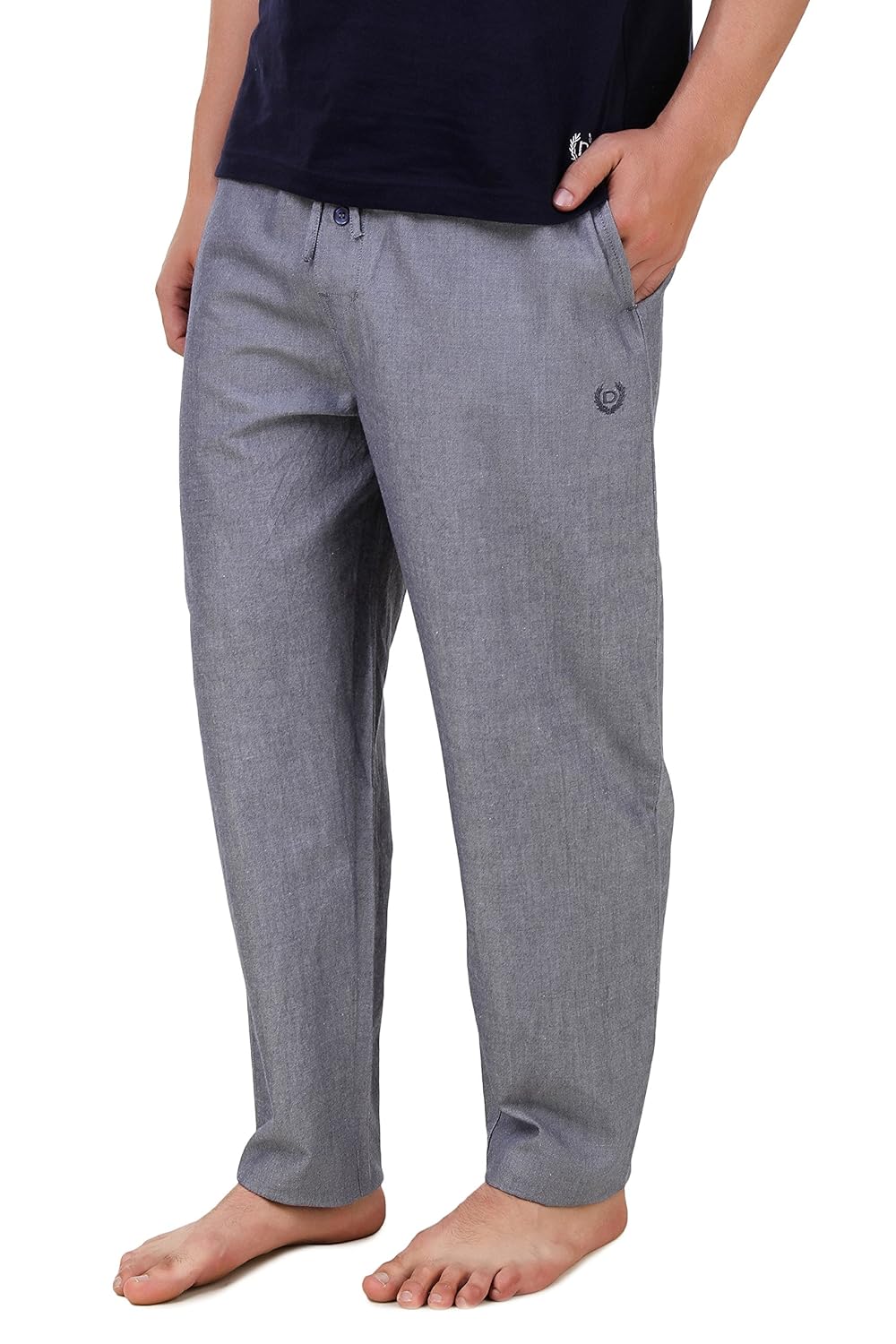 denver men's light grey pyjamas