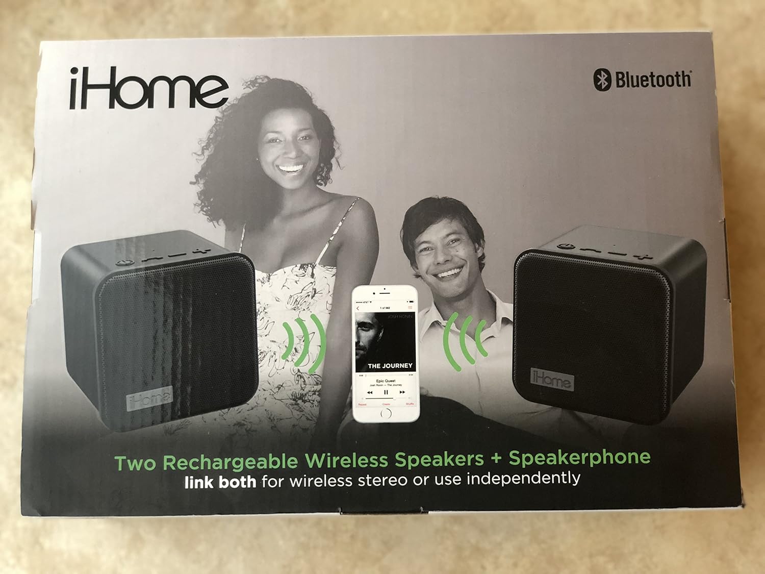 pairing ihome speaker
