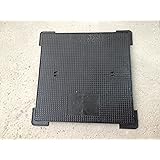 Tapa con marco de acero para arqueta de 50x50x5 cm 12,5TM: Amazon.es: Bricolaje y herramientas