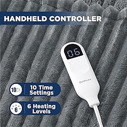 Bedsure Heated Blanket Electric Twin - Thick