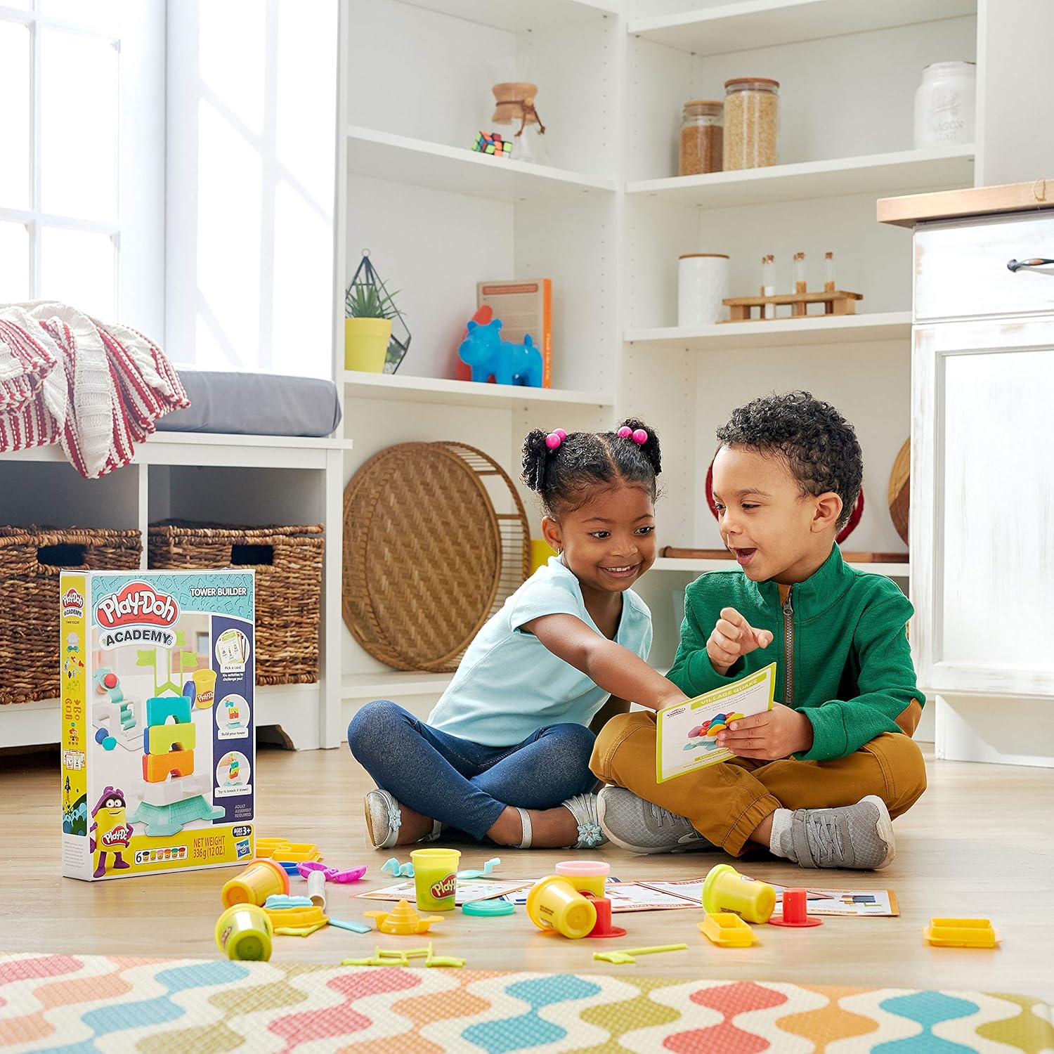 play doh academy tower builder