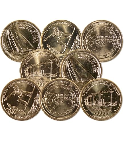2023 (D) American Innovation Dollar (4) Coin Set $1 US Mint UNC Coins