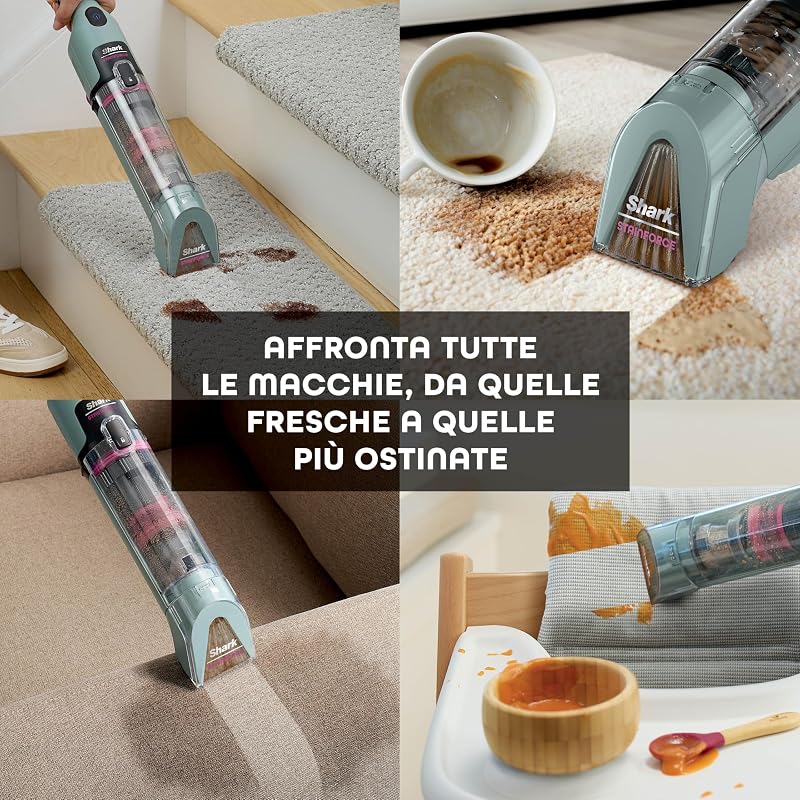 StainForce, Pulitore Elettrico Senza Filo, Leggero, HX100EUCP