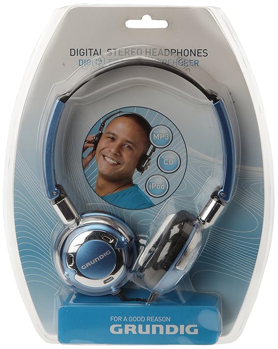 Grundig DJ Style Kopfhörer blau