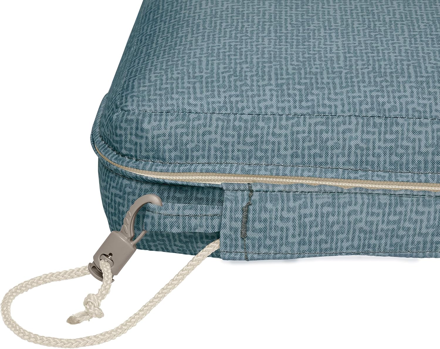 Duck Covers Weekend Water-Resistant 36 x 18 x 3 Inch Outdoor Dining Chair Cushions, Blue Shadow : Garden & Outdoor
