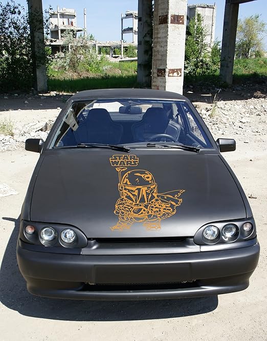 boba fett car wrap
