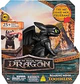 Dreamworks Dragons Toothless Interactive Roaring Mini Dragon Toy view 2