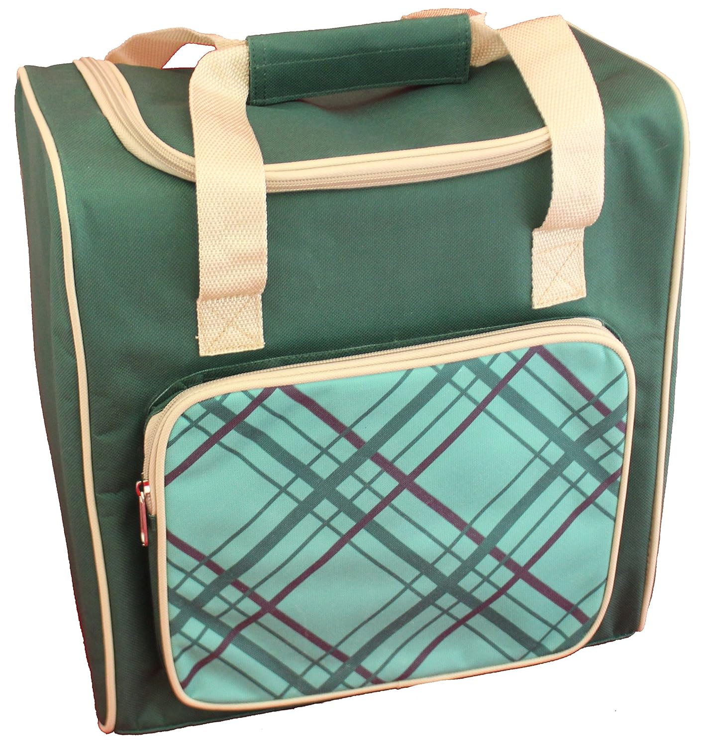 Bolsa nevera térmica Silver 24 LT VERDE para Camping, Playa ...