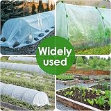 Greenhouse Hoops 60Pcs Frame Kit for Raised Beds 17In Detachable Fiberglass view 7