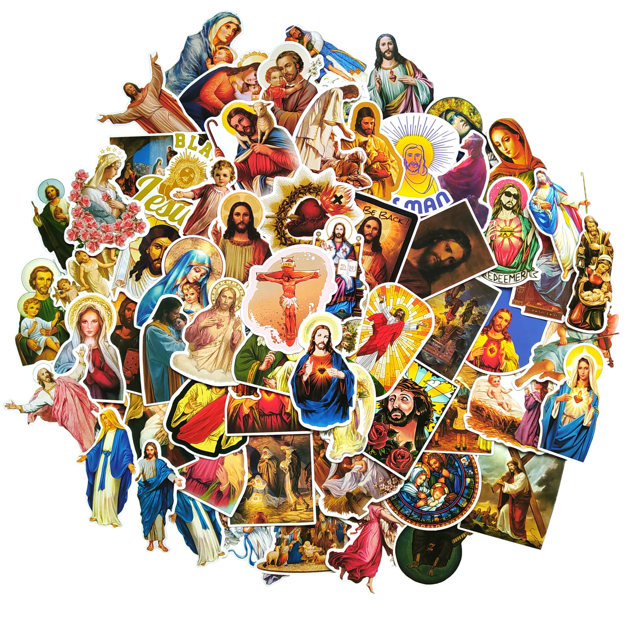 Bible Stickers Religious Jesus Sticker Christian Decals Aesthetic Laptop Sticker Jesus Bible (Bible Stickers - 68)