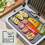 Cuisinart Grill & Sandwich Maker GRSM4U Midnight Grey 2-in-1 Panini Press view 7